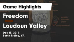 Freedom  vs Loudoun Valley  Game Highlights - Dec 13, 2016