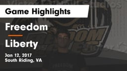 Freedom  vs Liberty  Game Highlights - Jan 12, 2017