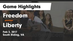 Freedom  vs Liberty  Game Highlights - Feb 2, 2017