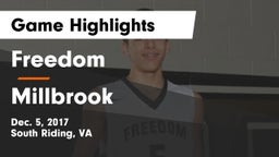 Freedom  vs Millbrook  Game Highlights - Dec. 5, 2017