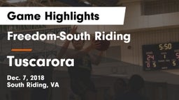 Freedom-South Riding  vs Tuscarora  Game Highlights - Dec. 7, 2018