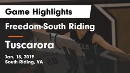 Freedom-South Riding  vs Tuscarora  Game Highlights - Jan. 18, 2019