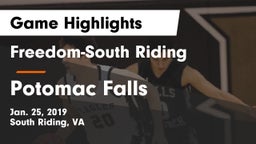 Freedom-South Riding  vs Potomac Falls  Game Highlights - Jan. 25, 2019