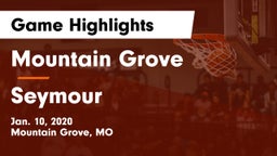 Mountain Grove  vs Seymour Game Highlights - Jan. 10, 2020