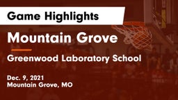 Mountain Grove  vs Greenwood Laboratory School  Game Highlights - Dec. 9, 2021