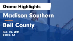 Madison Southern  vs Bell County Game Highlights - Feb. 23, 2024