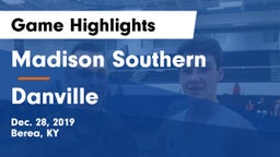 Madison Southern  vs Danville  Game Highlights - Dec. 28, 2019