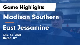 Madison Southern  vs East Jessamine  Game Highlights - Jan. 14, 2020