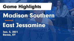 Madison Southern  vs East Jessamine  Game Highlights - Jan. 5, 2021