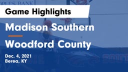 Madison Southern  vs Woodford County  Game Highlights - Dec. 4, 2021