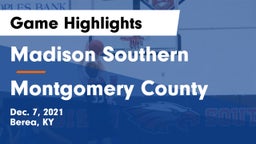 Madison Southern  vs Montgomery County  Game Highlights - Dec. 7, 2021