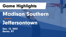 Madison Southern  vs Jeffersontown  Game Highlights - Dec. 13, 2023