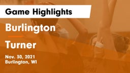 Burlington  vs Turner  Game Highlights - Nov. 30, 2021