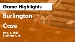 Burlington  vs Case  Game Highlights - Dec. 2, 2023