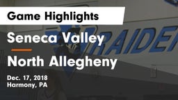 Seneca Valley  vs North Allegheny  Game Highlights - Dec. 17, 2018