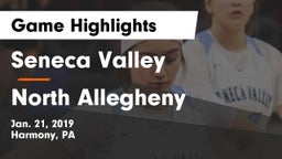 Seneca Valley  vs North Allegheny  Game Highlights - Jan. 21, 2019