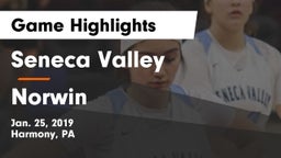 Seneca Valley  vs Norwin  Game Highlights - Jan. 25, 2019