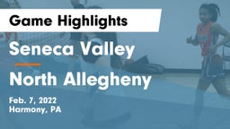 Seneca Valley  vs North Allegheny  Game Highlights - Feb. 7, 2022