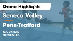 Seneca Valley  vs Penn-Trafford  Game Highlights - Jan. 20, 2022