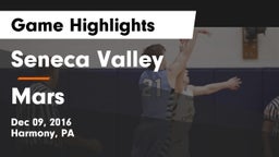 Seneca Valley  vs Mars  Game Highlights - Dec 09, 2016