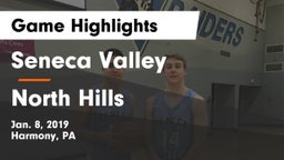 Seneca Valley  vs North Hills  Game Highlights - Jan. 8, 2019