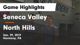 Seneca Valley  vs North Hills  Game Highlights - Jan. 29, 2019
