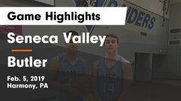 Seneca Valley  vs Butler  Game Highlights - Feb. 5, 2019