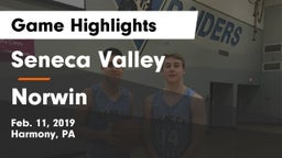 Seneca Valley  vs Norwin  Game Highlights - Feb. 11, 2019