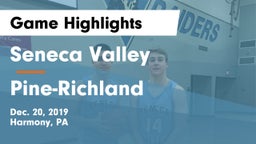 Seneca Valley  vs Pine-Richland  Game Highlights - Dec. 20, 2019