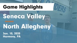 Seneca Valley  vs North Allegheny  Game Highlights - Jan. 10, 2020