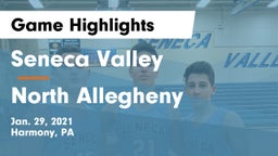 Seneca Valley  vs North Allegheny  Game Highlights - Jan. 29, 2021