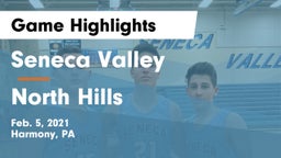 Seneca Valley  vs North Hills  Game Highlights - Feb. 5, 2021