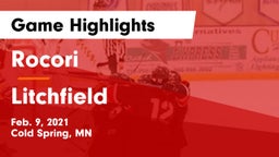 Rocori  vs Litchfield  Game Highlights - Feb. 9, 2021