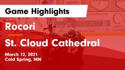 Rocori  vs St. Cloud Cathedral  Game Highlights - March 12, 2021