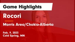 Rocori  vs Morris Area/Chokio-Alberta Game Highlights - Feb. 9, 2023