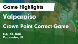 Valparaiso  vs Crown Point Correct Game Game Highlights - Feb. 18, 2020