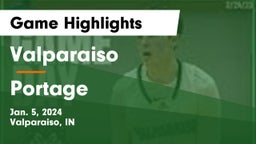 Valparaiso  vs Portage  Game Highlights - Jan. 5, 2024