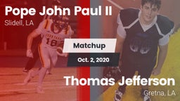 Matchup: Pope John Paul II vs. Thomas Jefferson  2020