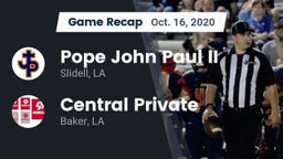 Recap: Pope John Paul II vs. Central Private  2020