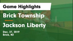 Brick Township  vs Jackson Liberty  Game Highlights - Dec. 27, 2019