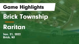 Brick Township  vs Raritan  Game Highlights - Jan. 21, 2022