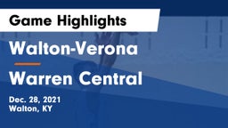 Walton-Verona  vs Warren Central  Game Highlights - Dec. 28, 2021