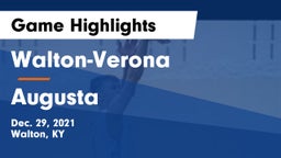 Walton-Verona  vs Augusta  Game Highlights - Dec. 29, 2021