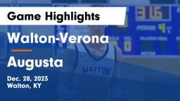 Walton-Verona  vs Augusta  Game Highlights - Dec. 28, 2023