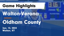 Walton-Verona  vs Oldham County  Game Highlights - Jan. 13, 2024