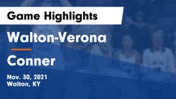 Walton-Verona  vs Conner  Game Highlights - Nov. 30, 2021