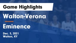 Walton-Verona  vs Eminence  Game Highlights - Dec. 3, 2021