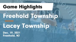 Freehold Township  vs Lacey Township  Game Highlights - Dec. 19, 2021