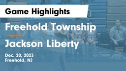 Freehold Township  vs Jackson Liberty  Game Highlights - Dec. 20, 2023