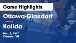 Ottawa-Glandorf  vs Kalida  Game Highlights - Dec. 2, 2017